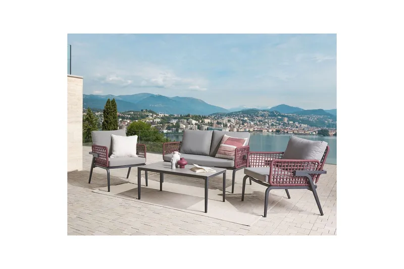 Loungegrupp Sciacca - Utemöbler - Utegrupp - Loungegrupp