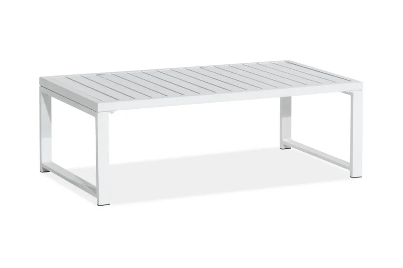 Tunis Soffgrupp - Vit / Gråa dynor - Utemöbler - Utegrupp - Loungegrupp