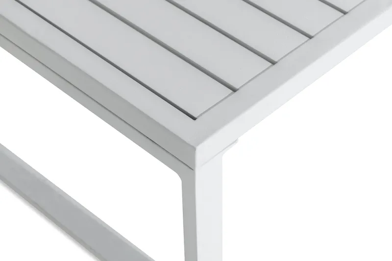 Tunis Soffgrupp - Vit / Gråa dynor - Utemöbler - Utegrupp - Loungegrupp