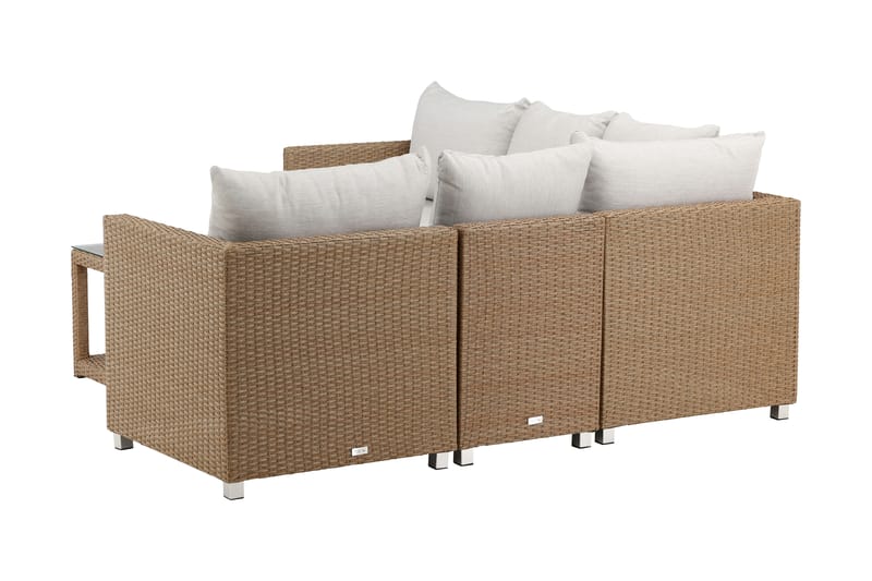 Vamos Loungegrupp Utomhus - Beige/Natur - Utemöbler - Utegrupp - Loungegrupp