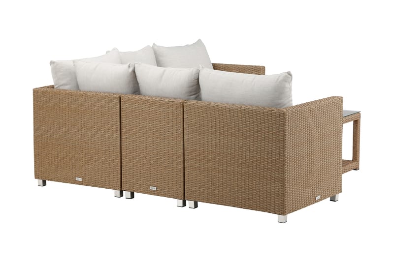 Vamos Loungegrupp Utomhus - Beige/Natur - Utemöbler - Utegrupp - Loungegrupp