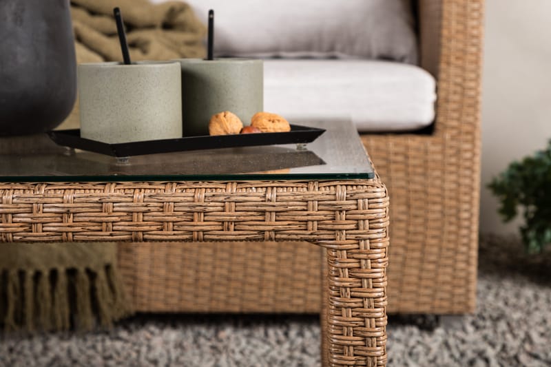 Vamos Loungegrupp Utomhus - Beige/Natur - Utemöbler - Utegrupp - Loungegrupp