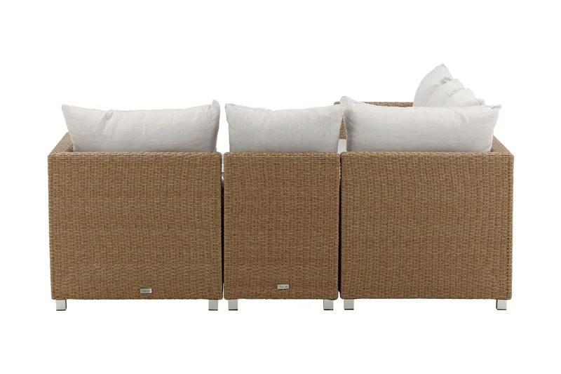 Vamos Loungegrupp Utomhus - Beige/Natur - Utemöbler - Utegrupp - Loungegrupp