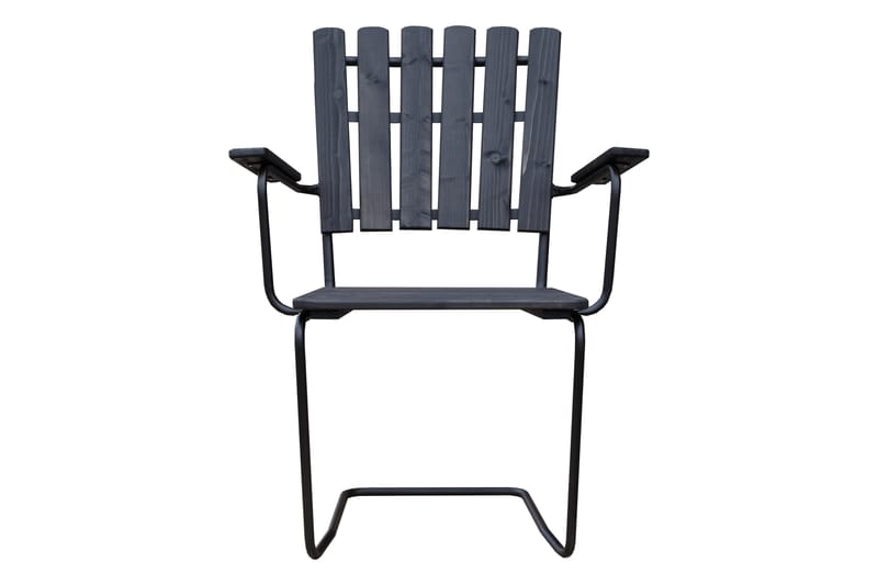 Vaxholm Matgrupp Utomhus Rund - Kaffesvart/Grå - Utemöbler - Utegrupp - Loungegrupp