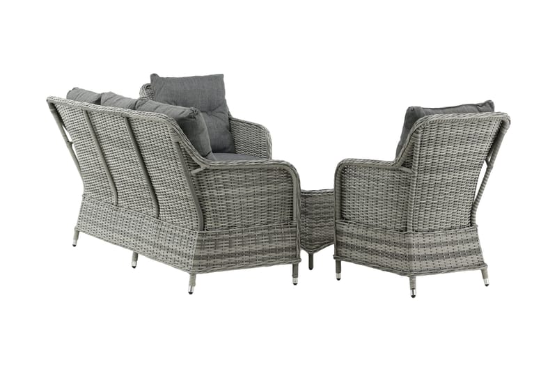 Vikelund Loungegrupp Utomhus - Grå - Utemöbler - Utegrupp - Loungegrupp
