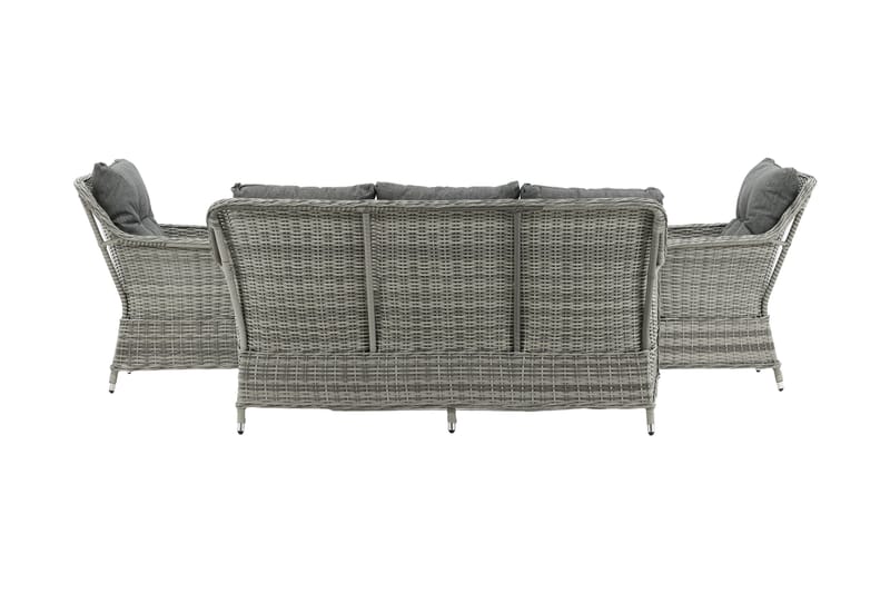 Vikelund Loungegrupp Utomhus - Grå - Utemöbler - Utegrupp - Loungegrupp