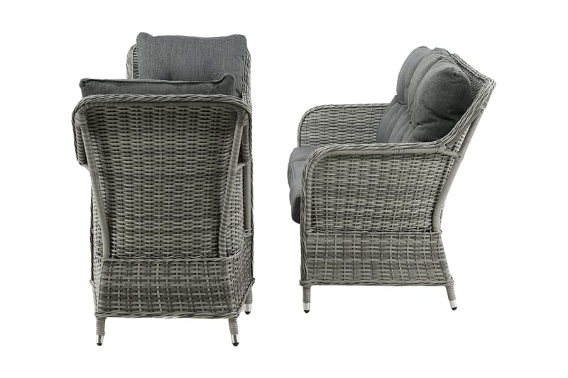 Vikelund Loungegrupp Utomhus - Grå - Utemöbler - Utegrupp - Loungegrupp