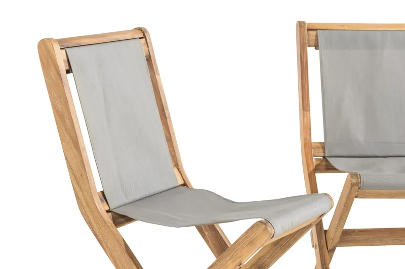 Vikning Soffgrupp Utomhus - Akacia - Utemöbler - Utegrupp - Loungegrupp