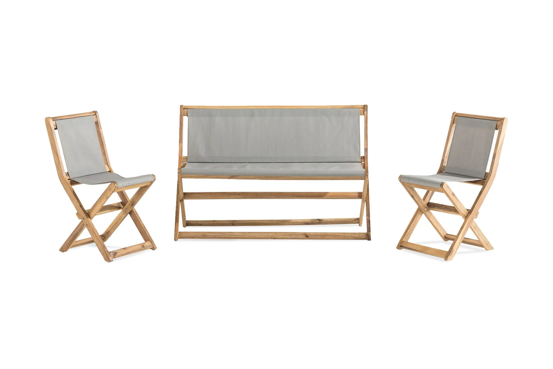 vikning soffgrupp utomhus - akacia