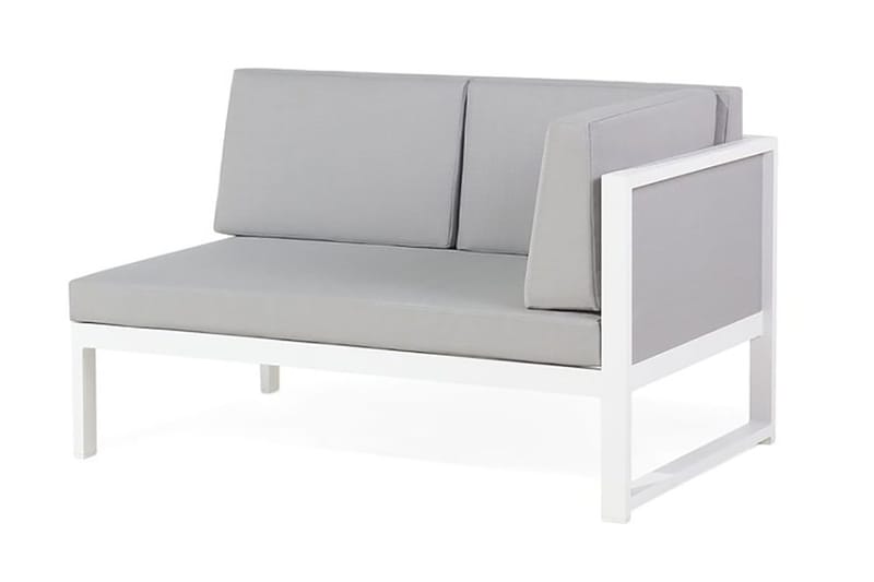Vinci Loungegrupp Utomhus 120 cm - Grå - Utemöbler - Utegrupp - Loungegrupp