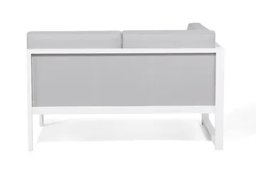 Vinci Loungegrupp Utomhus 120 cm - Grå - Utemöbler - Utegrupp - Loungegrupp