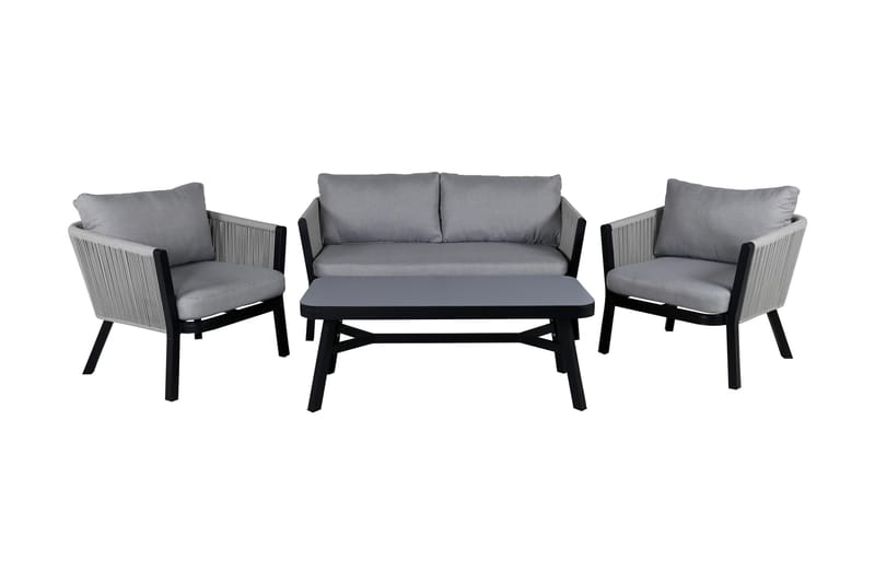 Virya Loungegrupp Utomhus 4-sits - Vit - Utemöbler - Utegrupp - Loungegrupp