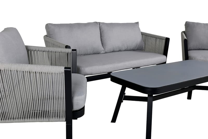 Virya Loungegrupp Utomhus 4-sits - Vit - Utemöbler - Utegrupp - Loungegrupp