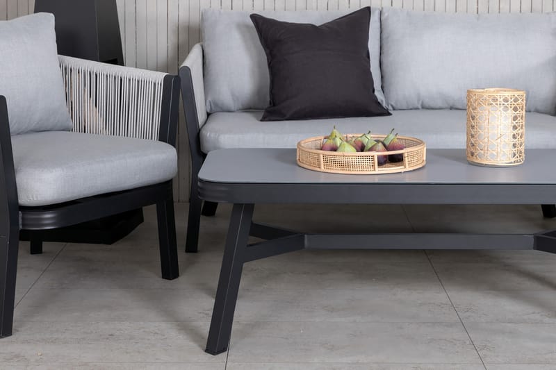 Virya Loungegrupp Utomhus 4-sits - Vit - Utemöbler - Utegrupp - Loungegrupp