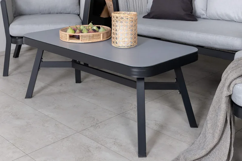 Virya Loungegrupp Utomhus 4-sits - Vit - Utemöbler - Utegrupp - Loungegrupp