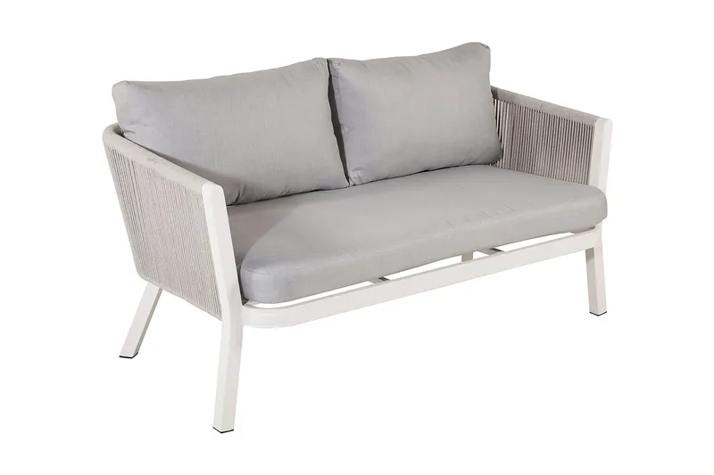 Virya Loungegrupp Utomhus 4-sits - Vit - Utemöbler - Utegrupp - Loungegrupp