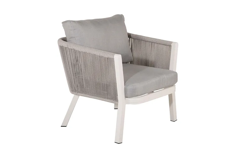 Virya Loungegrupp Utomhus 4-sits - Vit - Utemöbler - Utegrupp - Loungegrupp