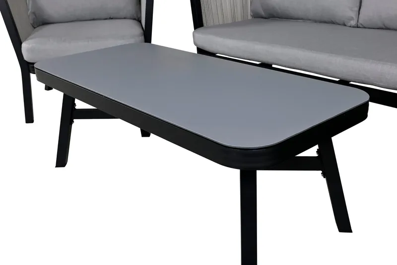 Virya Loungegrupp Utomhus 4-sits - Vit - Utemöbler - Utegrupp - Loungegrupp