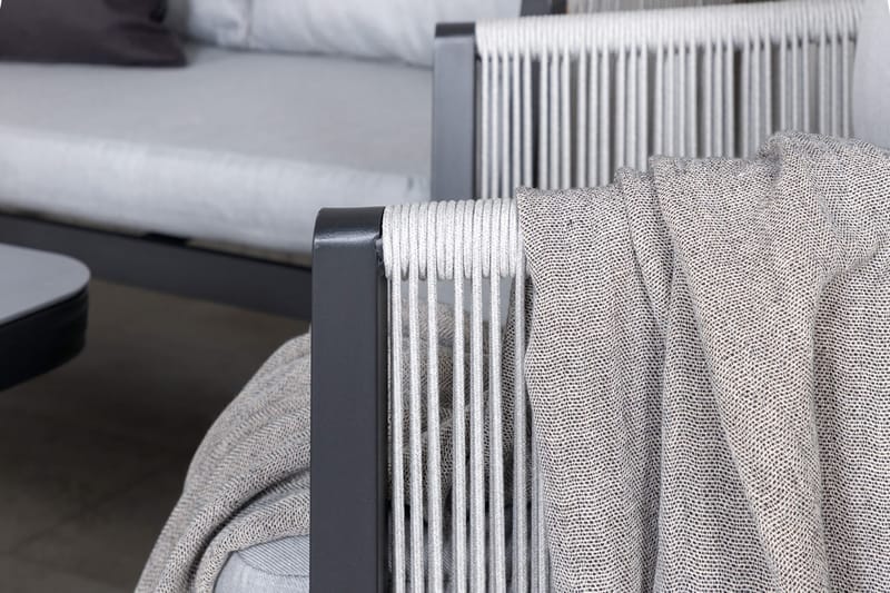 Virya Loungegrupp Utomhus 4-sits - Vit - Utemöbler - Utegrupp - Loungegrupp