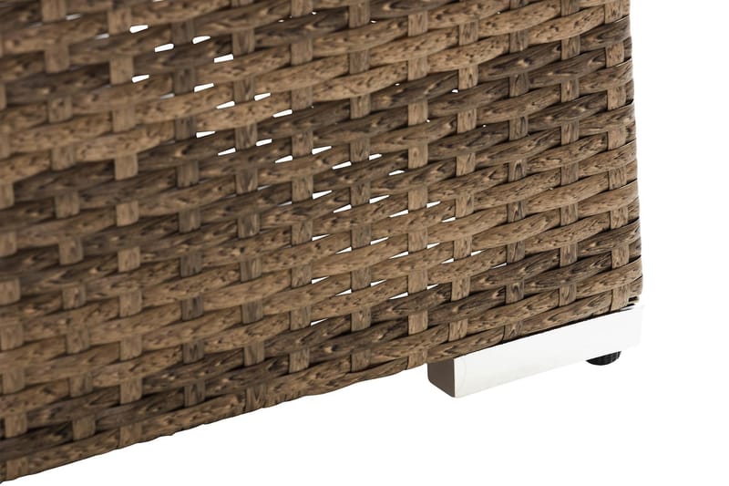Wisconsin Premium Loungegrupp Utomhus 4-sits Glas/Konstrotting/Sand - Utemöbler - Utegrupp - Loungegrupp