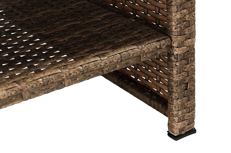 Wisconsin Premium Loungegrupp Utomhus 6-sits Glas/Konstrotting/Sand - Utemöbler - Utegrupp - Loungegrupp
