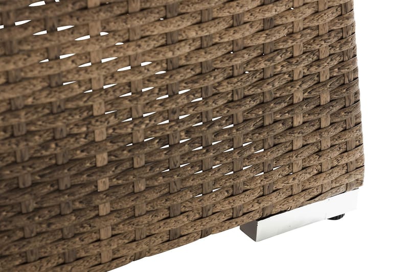 Wisconsin Premium Loungegrupp Utomhus 6-sits Glas/Konstrotting/Sand - Utemöbler - Utegrupp - Loungegrupp