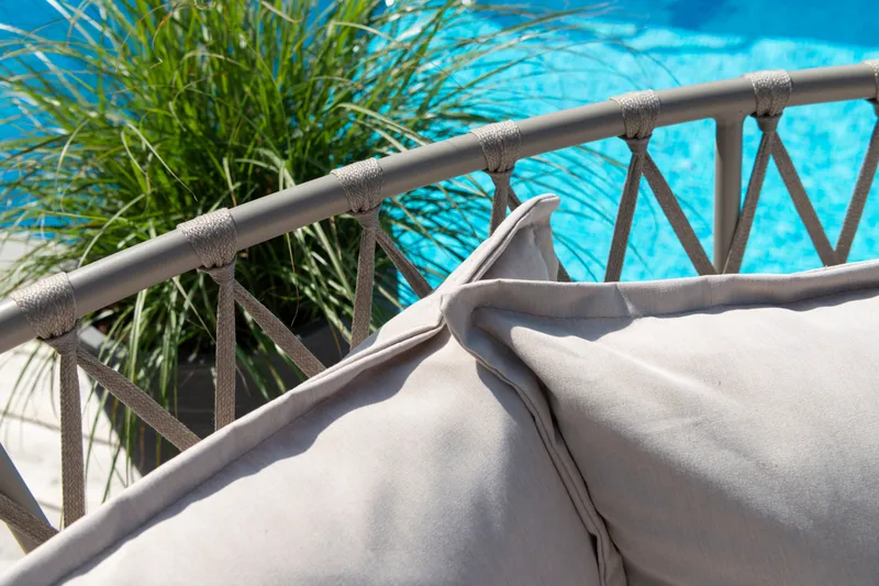 Loungesoffa Hillerstorp Jet Set Hörn - Beige - Utemöbler - Utegrupp - Loungegrupp