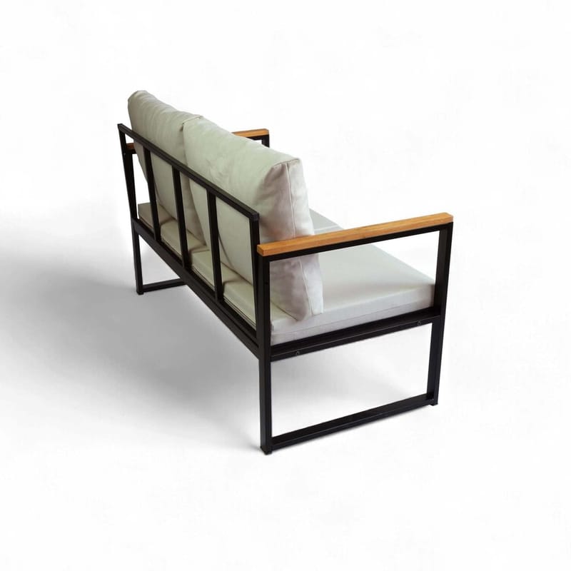 Luvin 3-sits Soffgrupp Utomhus - Beige - Utemöbler - Utegrupp - Loungegrupp