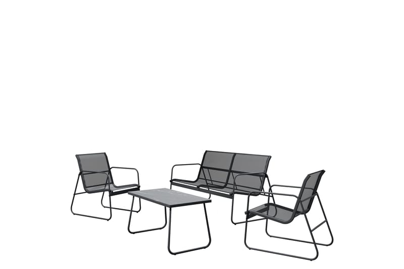Maplewyn Loungegrupp Utomhus, Grå