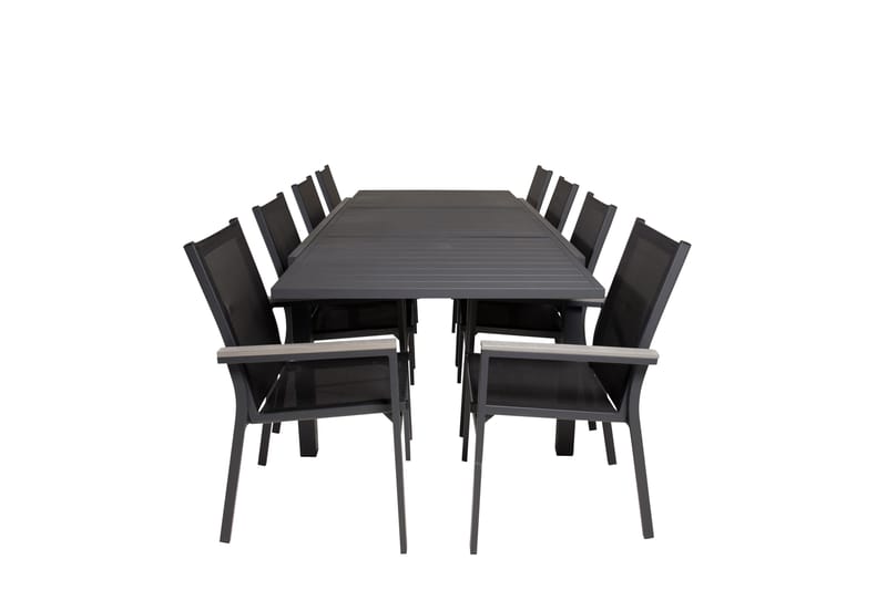 Marbella Matgrupp Utomhus 160-240 cm Rektangulär med 8 Parma Utestolar - Utemöbler - Utegrupp - Matgrupper utomhus