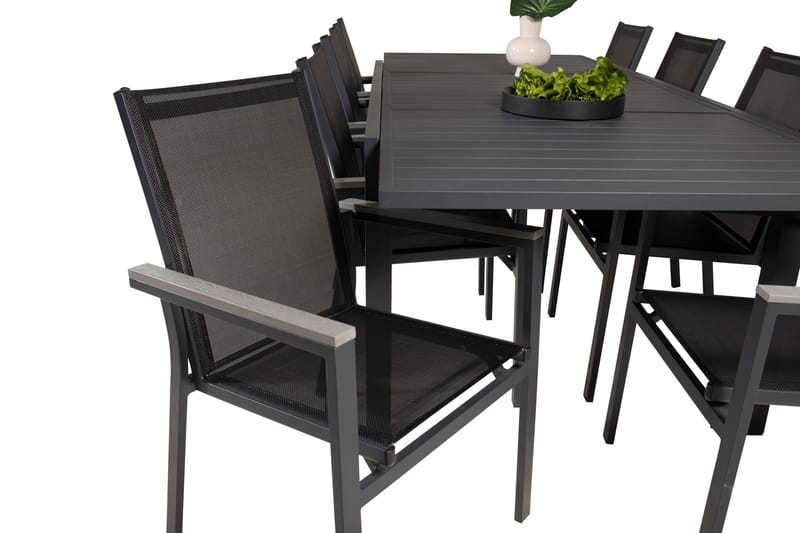 Marbella Matgrupp Utomhus 160-240 cm Rektangulär med 8 Parma Utestolar - Utemöbler - Utegrupp - Matgrupper utomhus