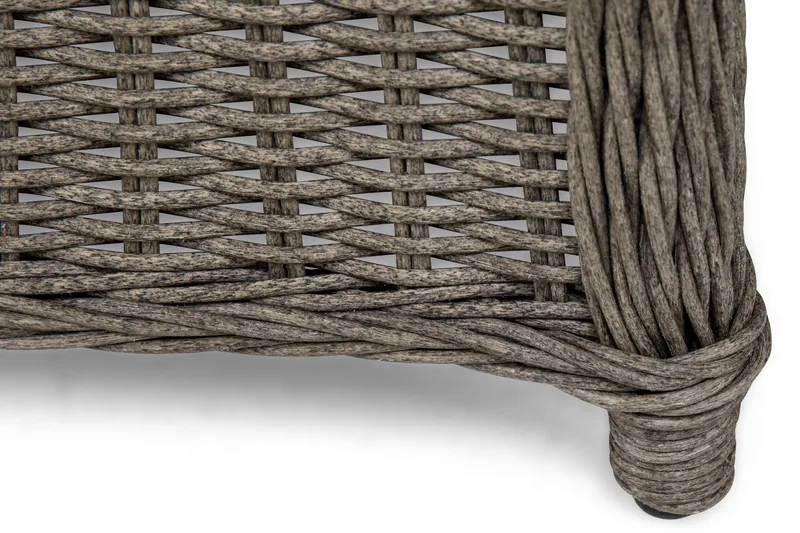 Marcus Matgrupp 200 + 6 Fåtöljer m Dyna - Grå - Utemöbler - Utegrupp - Matgrupper utomhus