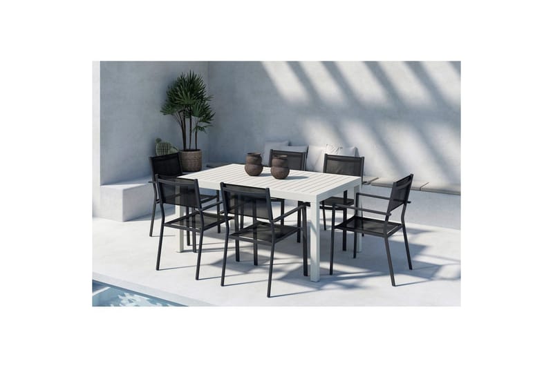 Matgrupp Capo, Copacabana - Beige - Utemöbler - Utegrupp - Matgrupper utomhus