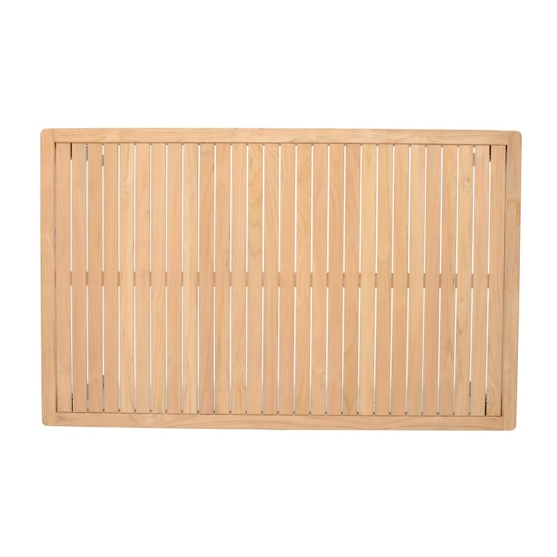 Matgrupp för utomhusbruk TOPAZ 144 cm 6 karmstolar - grå - Utemöbler - Utegrupp - Matgrupper utomhus