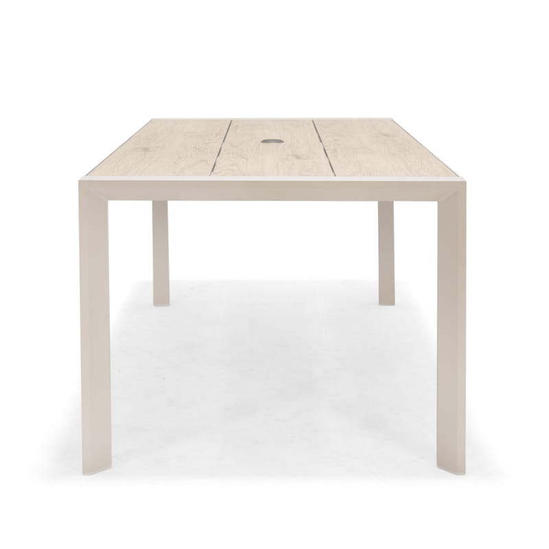 Matgrupp för utomhusbruk Urbanite 160 cm 4 karmstolar - grå - Utemöbler - Utegrupp - Matgrupper utomhus