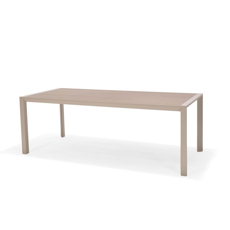 Matgrupp för utomhusbruk Urbanite 205 cm 6 karmstolar - grå - Utemöbler - Utegrupp - Matgrupper utomhus