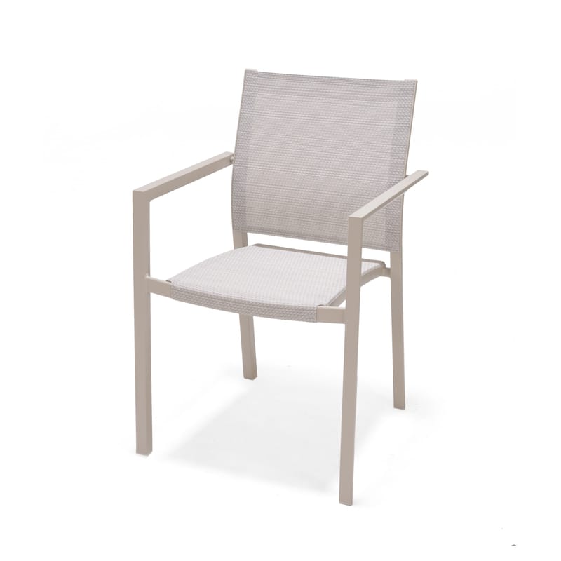 Matgrupp för utomhusbruk Urbanite 205 cm 6 karmstolar - grå - Utemöbler - Utegrupp - Matgrupper utomhus