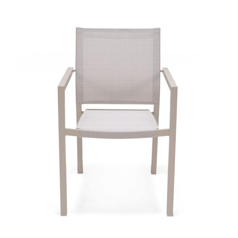 Matgrupp för utomhusbruk Urbanite 205 cm 6 karmstolar - grå - Utemöbler - Utegrupp - Matgrupper utomhus