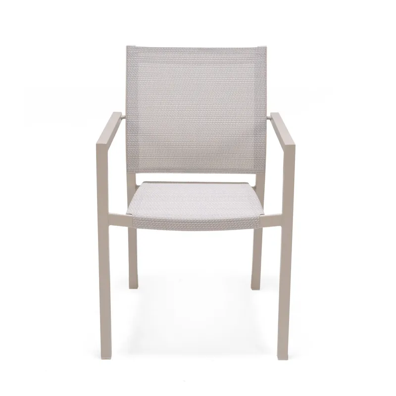 Matgrupp för utomhusbruk Urbanite 205 cm 8 karmstolar - grå - Utemöbler - Utegrupp - Matgrupper utomhus