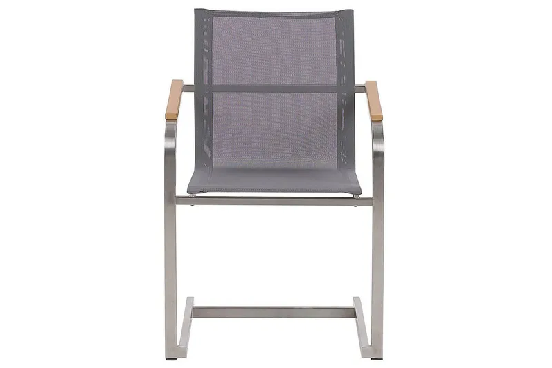 Matgrupp Maletto/Cosoleto Grå/vit/silver/beige - Grå/vit/silver/beige - Utemöbler - Utegrupp - Matgrupper utomhus