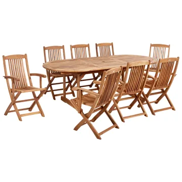 Matgrupp Maui Premium - Ljusbeige - Utemöbler - Utegrupp - Matgrupper utomhus