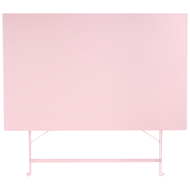 Matgrupp utomhus 4-Sits Fiori Fällbar - pastellrosa - Utemöbler - Utegrupp - Matgrupper utomhus