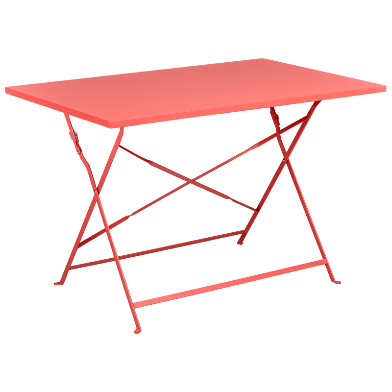 Matgrupp utomhus 4-Sits Fiori - röd - Utemöbler - Utegrupp - Matgrupper utomhus