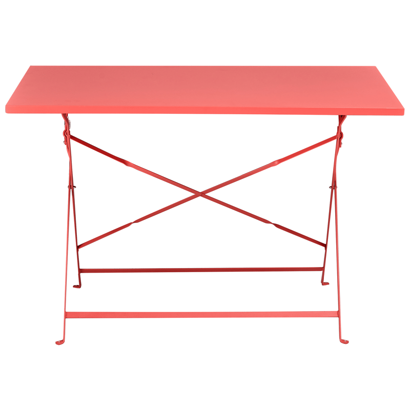 Matgrupp utomhus 4-Sits Fiori - röd - Utemöbler - Utegrupp - Matgrupper utomhus