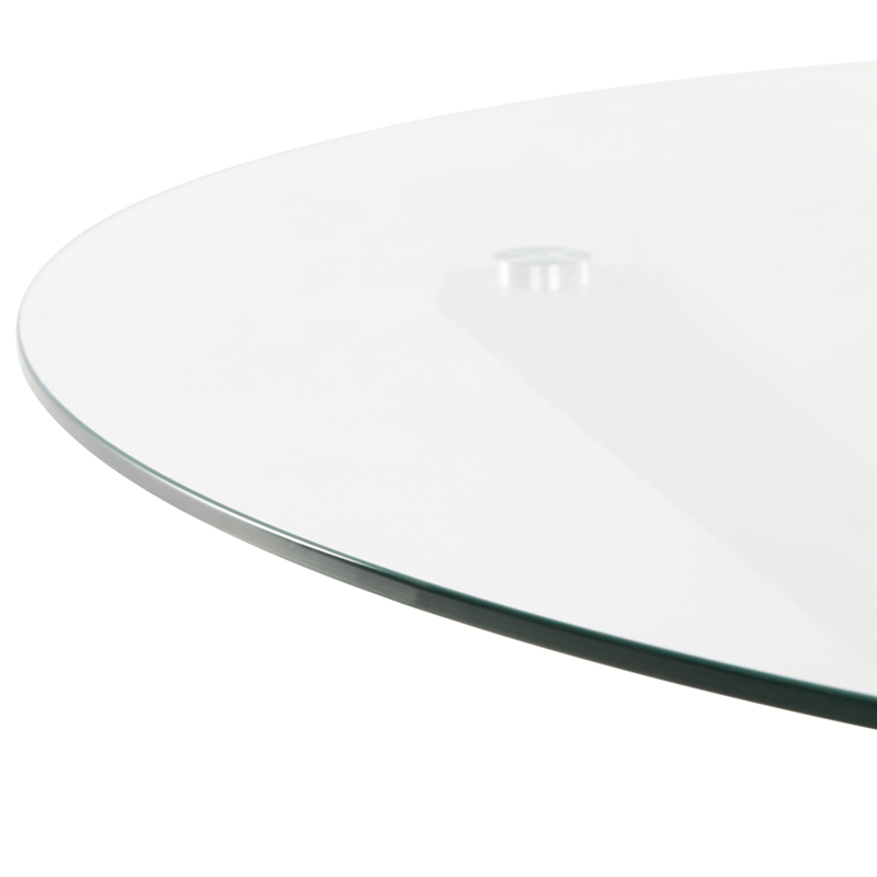 Matgrupp utomhus 4-Sits Maletto/Busseto - Vit/grå/transparent/brun - Utemöbler - Utegrupp - Matgrupper utomhus