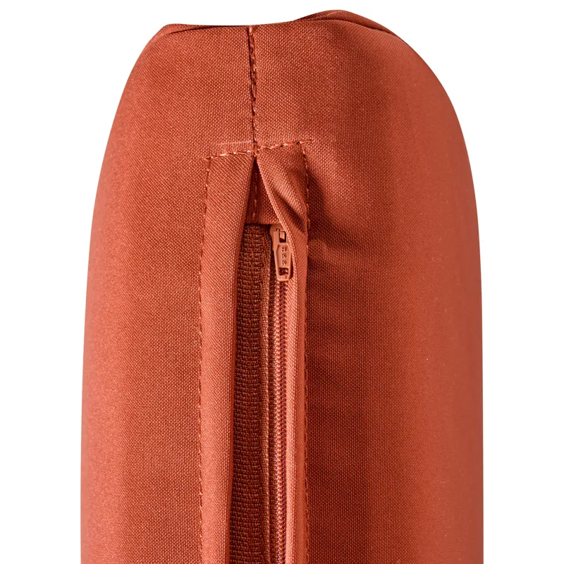 Matgrupp utomhus 6-Sits Amantea Premium Akaciaträ - Brun/Röd - Utemöbler - Utegrupp - Matgrupper utomhus