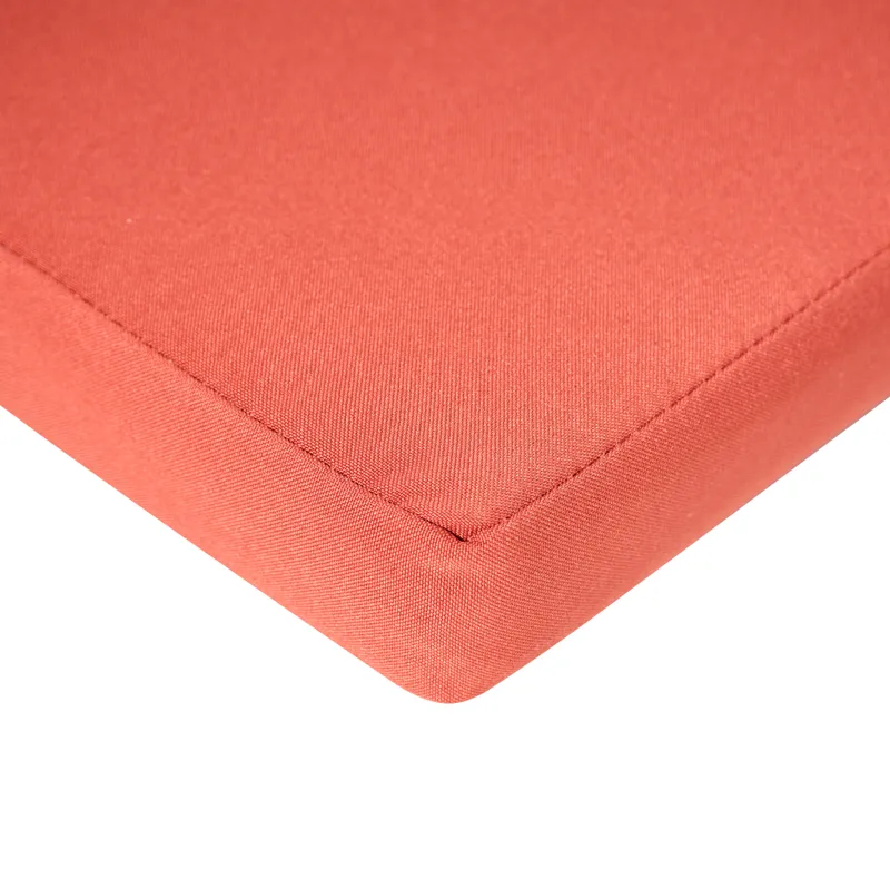 Matgrupp utomhus 6-Sits Amantea Premium Akaciaträ - Brun/Röd - Utemöbler - Utegrupp - Matgrupper utomhus