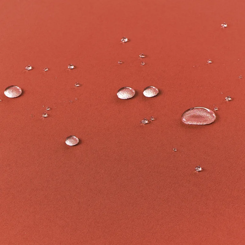 Matgrupp utomhus 6-Sits Amantea Premium Akaciaträ - Brun/Röd - Utemöbler - Utegrupp - Matgrupper utomhus