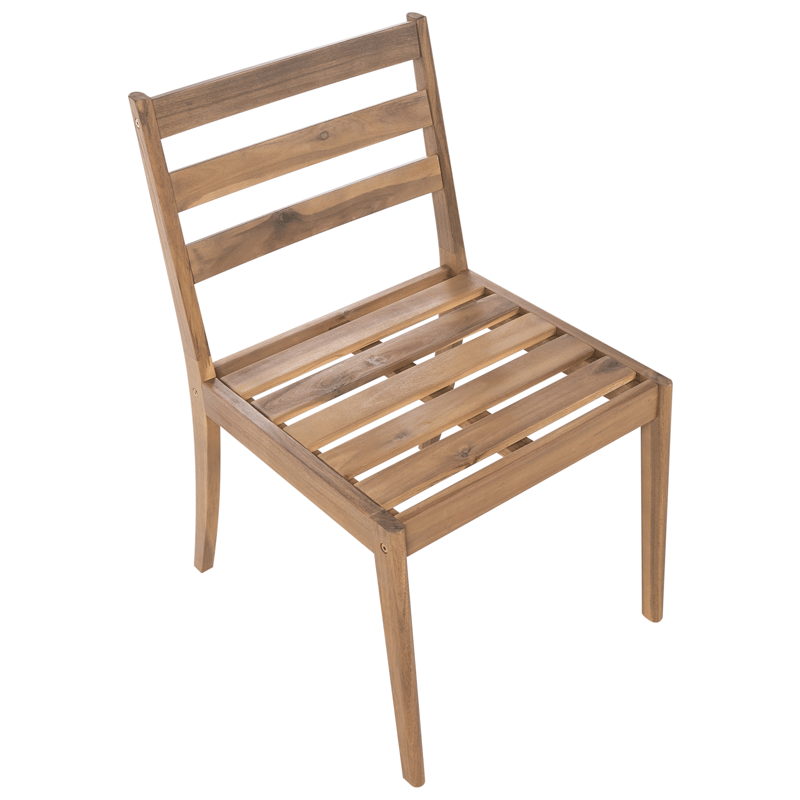 Matgrupp utomhus 6-Sits Chioggia Akaciaträ - Brun - Utemöbler - Utegrupp - Matgrupper utomhus