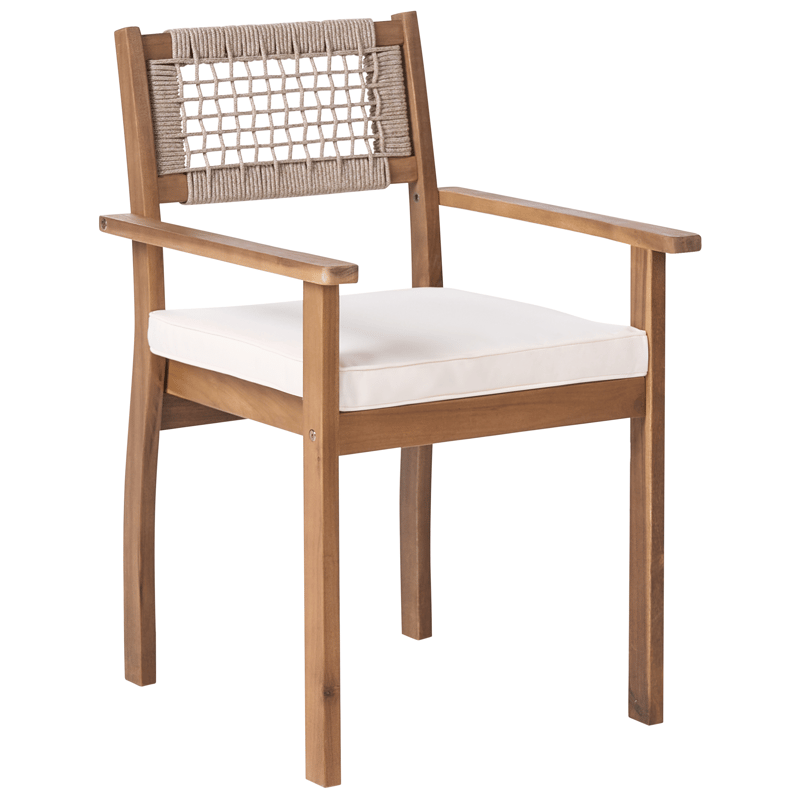 Matgrupp utomhus 6-Sits Jaco/Sumirago Akaciaträ - brun - Utemöbler - Utegrupp - Matgrupper utomhus